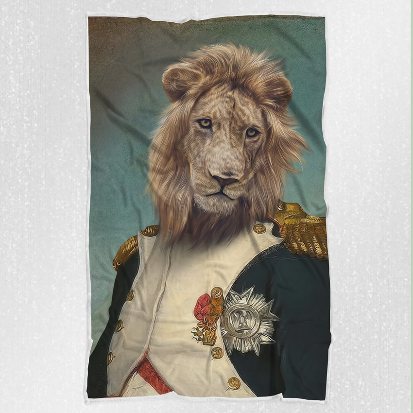 Tails And Paws Blanket THE ADMIRAL - CUSTOM PET BLANKET