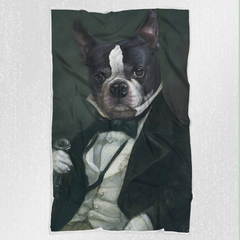 Tails And Paws Blanket THE ARISTOCRAT - CUSTOM PET BLANKET