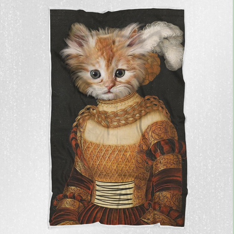 Tails And Paws Blanket THE BARONESSY - CUSTOM PET BLANKET
