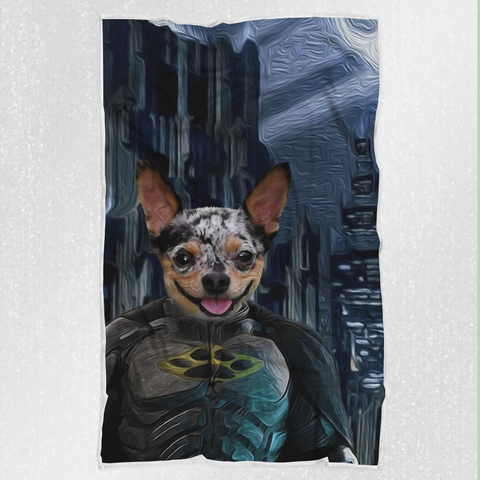 Tails And Paws Blanket THE BATIBOY - CUSTOM PET BLANKET