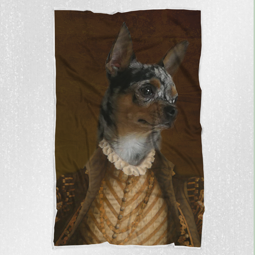 Tails And Paws Blanket THE CLASSY - CUSTOM PET BLANKET