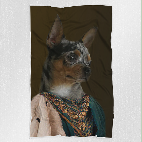 Tails And Paws Blanket THE CONQUEROR - CUSTOM PET BLANKET