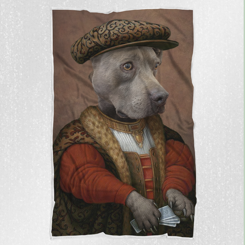 Tails And Paws Blanket THE DESIGNER - CUSTOM PET BLANKET