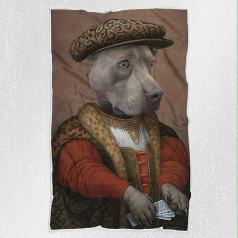 Tails And Paws Blanket THE DESIGNER - CUSTOM PET BLANKET
