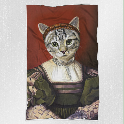 Tails And Paws Blanket THE DONCELLA - CUSTOM PET BLANKET