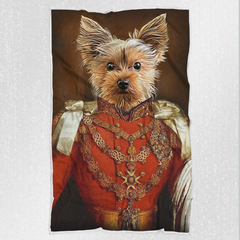 Tails And Paws Blanket THE GENERALIN - CUSTOM PET BLANKET