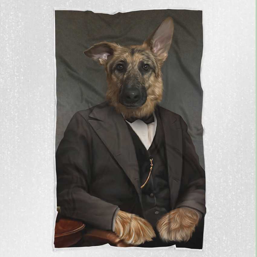 Tails And Paws Blanket THE GENTLEPET - CUSTOM PET BLANKET