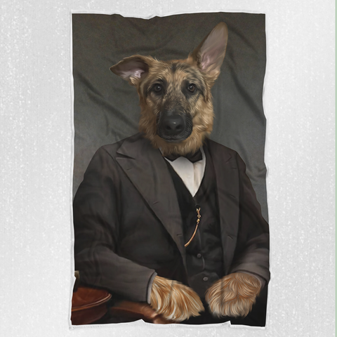 Tails And Paws Blanket THE GENTLEPET - CUSTOM PET BLANKET