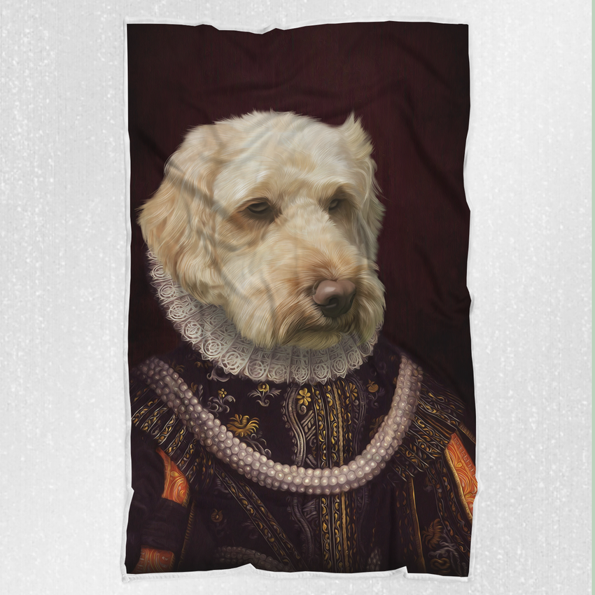 Tails And Paws Blanket THE GRAND DUCHESSY - CUSTOM PET BLANKET