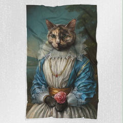 Tails And Paws Blanket THE LADY - CUSTOM PET BLANKET