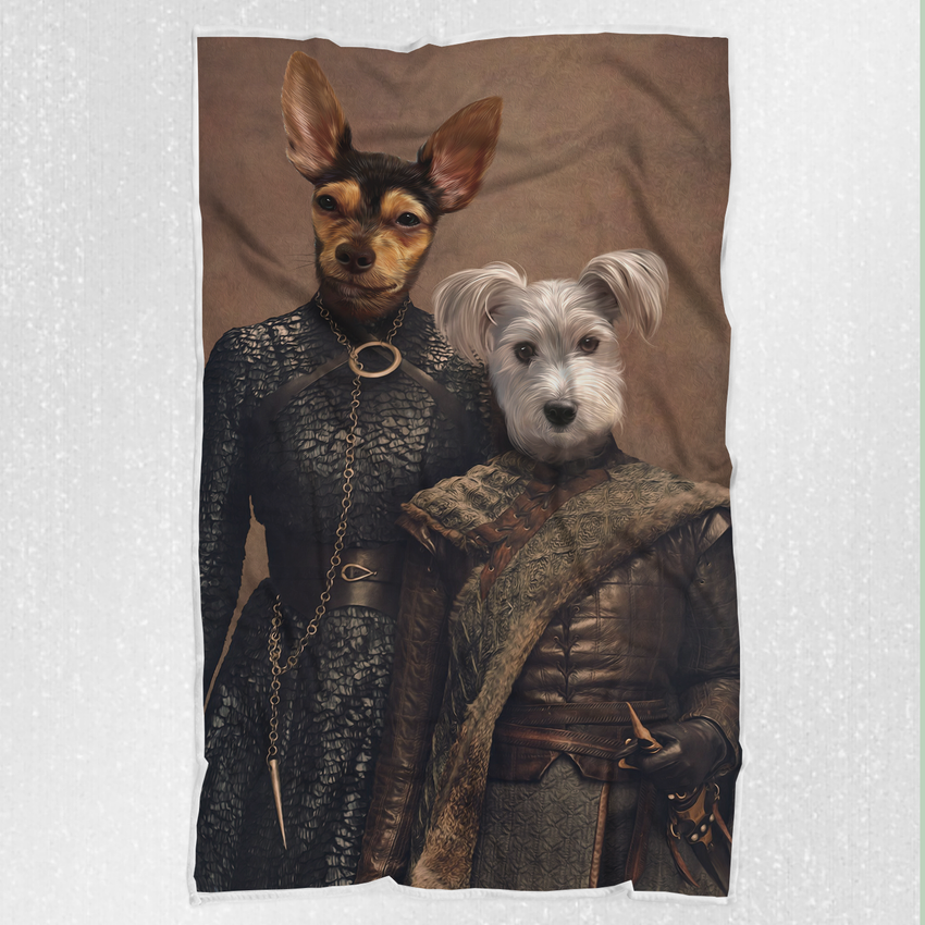 Tails And Paws Blanket THE LOVERS - CUSTOM PET BLANKET