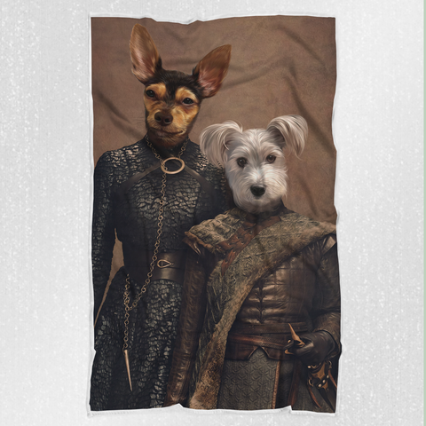 Tails And Paws Blanket THE LOVERS - CUSTOM PET BLANKET