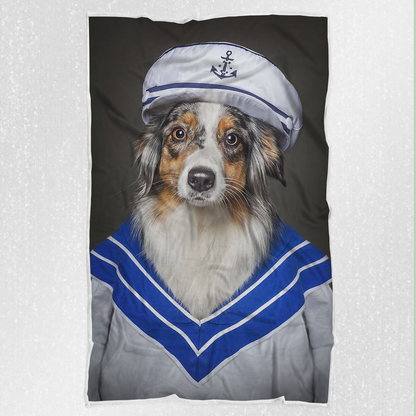 Tails And Paws Blanket THE MATINERO - CUSTOM PET BLANKET