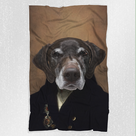 Tails And Paws Blanket THE PAW MINISTRO - CUSTOM PET BLANKET