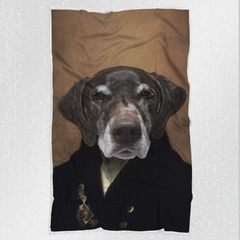 Tails And Paws Blanket THE PAW MINISTRO - CUSTOM PET BLANKET