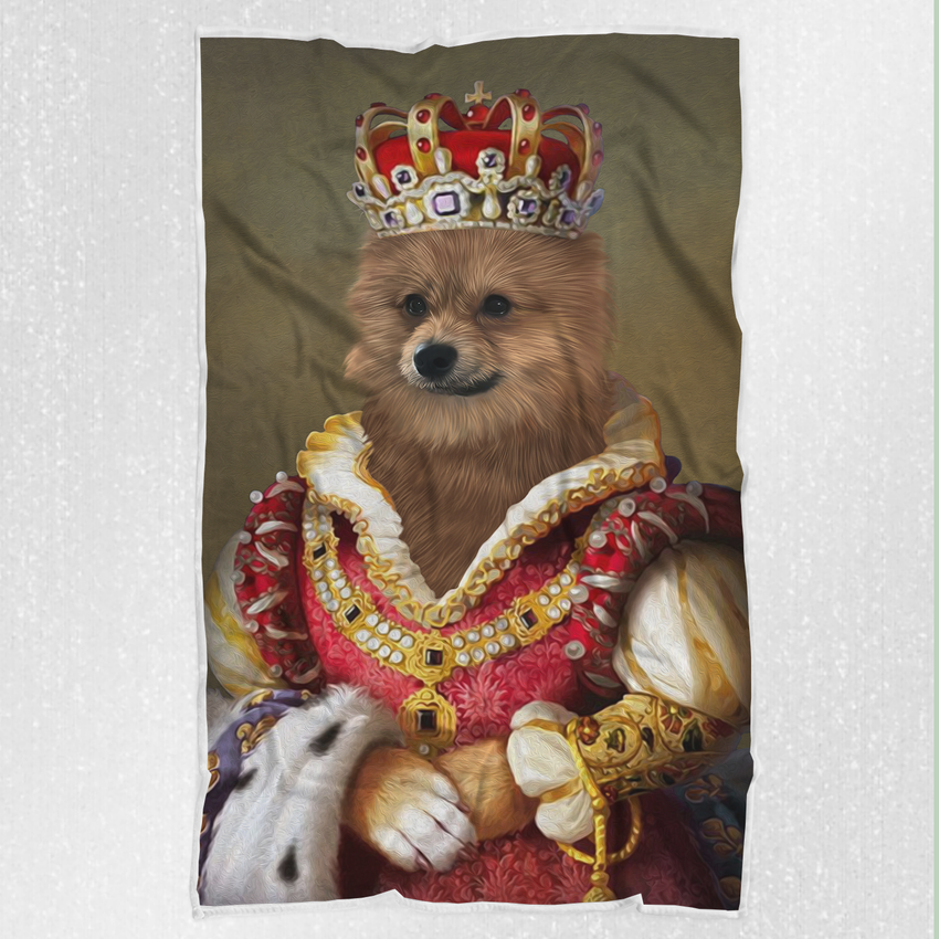 Tails And Paws Blanket THE QUEENPAW - CUSTOM PET BLANKET