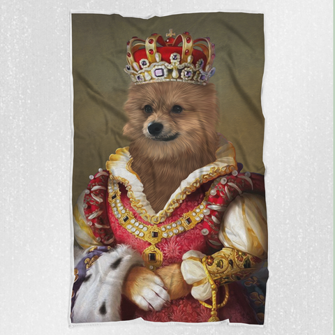 Tails And Paws Blanket THE QUEENPAW - CUSTOM PET BLANKET