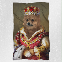 Tails And Paws Blanket THE QUEENPAW - CUSTOM PET BLANKET
