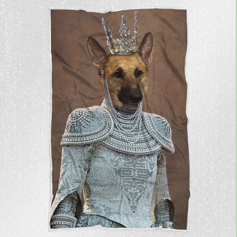 Tails And Paws Blanket THE WHITEPAW - CUSTOM PET BLANKET