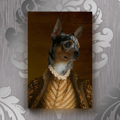 THE CLASSY - CUSTOM PET CANVAS