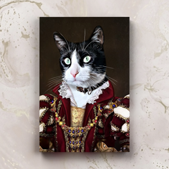 Tails And Paws Canvas 8” X 10” THE DONA - CUSTOM PET CANVAS