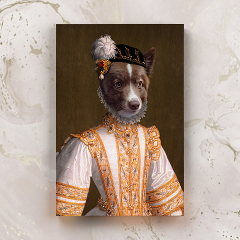 Tails And Paws Canvas 8” X 10” THE EMPRESSPAW - CUSTOM PET CANVAS