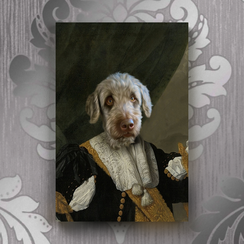 Tails And Paws Canvas 8” X 10” THE LAWYEPAW - CUSTOM PET CANVAS