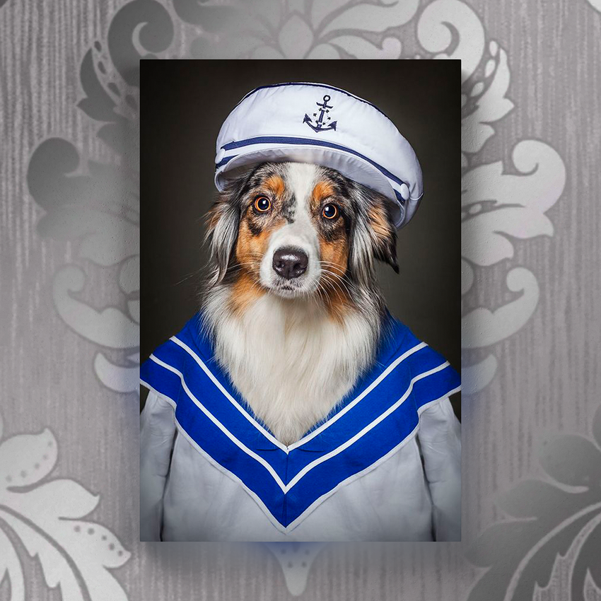 Tails And Paws Canvas 8” X 10” THE MATINERO - CUSTOM PET CANVAS