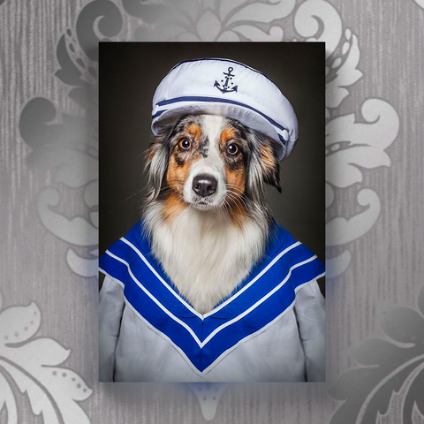 Tails And Paws Canvas 8” X 10” THE MATINERO - CUSTOM PET CANVAS