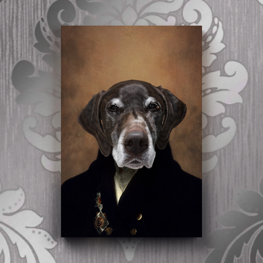 Tails And Paws Canvas 8” X 10” THE PAW MINISTRO - CUSTOM PET CANVAS