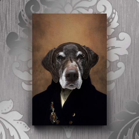 Tails And Paws Canvas 8” X 10” THE PAW MINISTRO - CUSTOM PET CANVAS