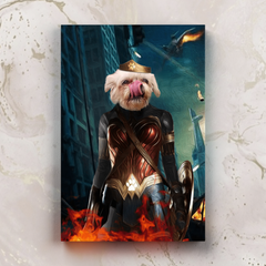 Tails And Paws Canvas 8” X 10” THE WONDERPAW - CUSTOM PET CANVAS