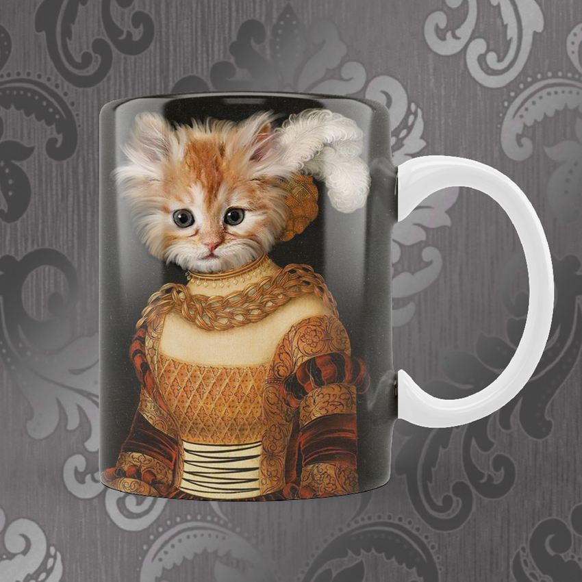 Tails And Paws Mug THE BARONESSY - CUSTOM PET MUG
