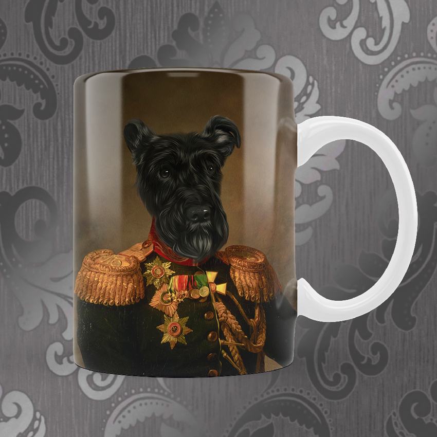 Tails And Paws Mug THE BRIGHADIERE - CUSTOM PET MUG