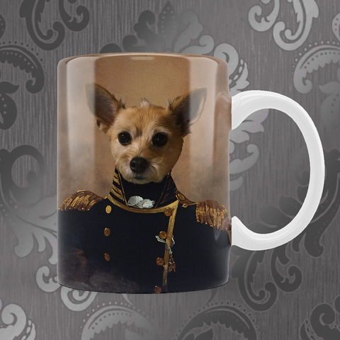 Tails And Paws Mug THE COMMANDER - CUSTOM PET MUG