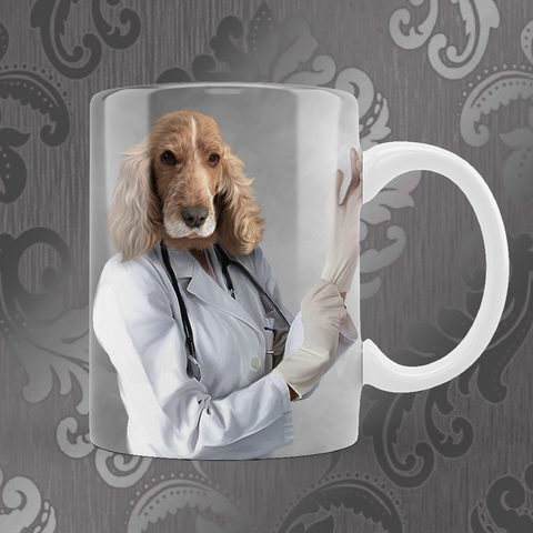 Tails And Paws Mug THE DOGTOR - CUSTOM PET MUG