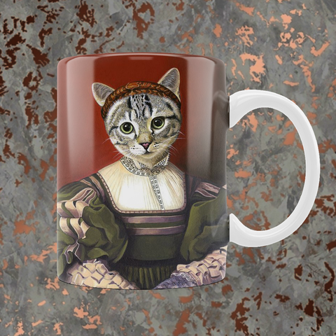 Tails And Paws Mug THE DONCELLA - CUSTOM PET MUG