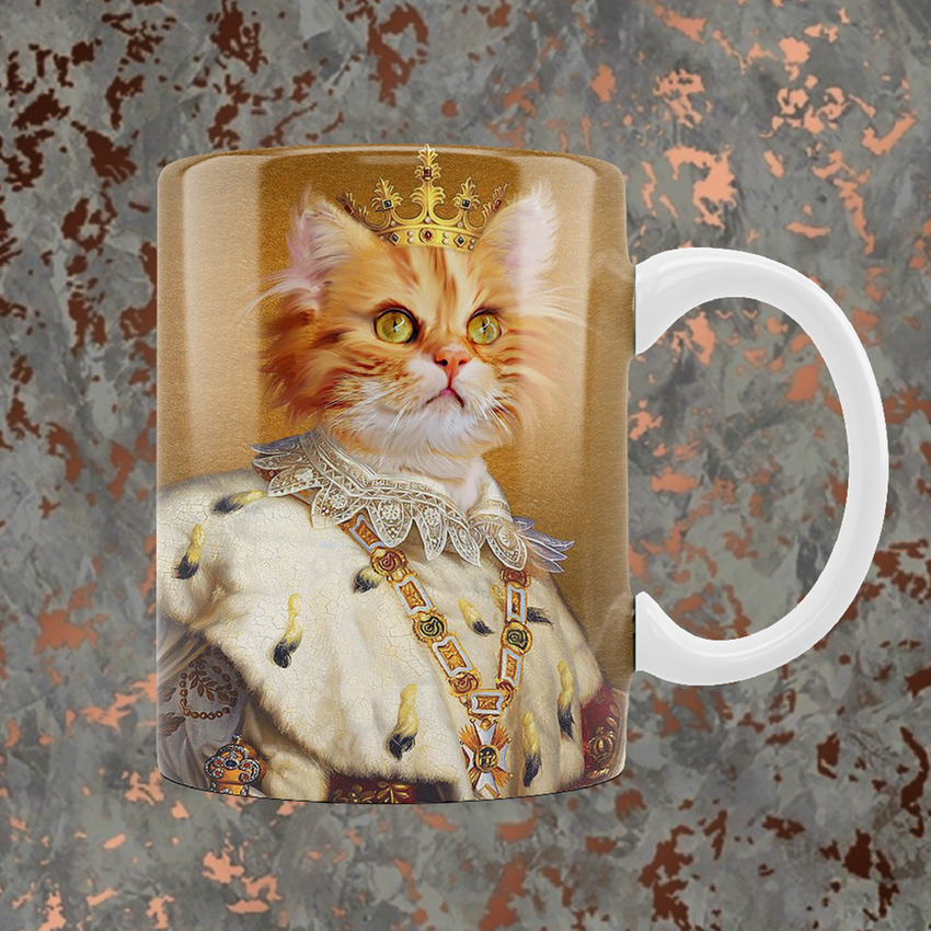 Tails And Paws Mug THE EMPRESS - CUSTOM PET MUG