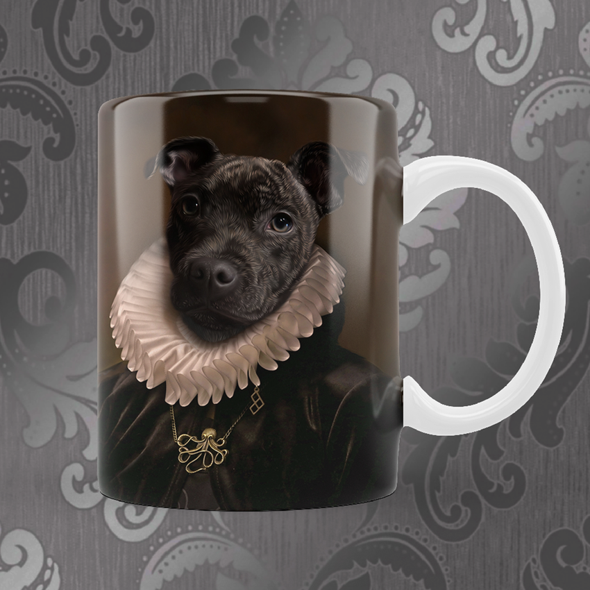 Tails And Paws Mug THE KING IV - CUSTOM PET MUG