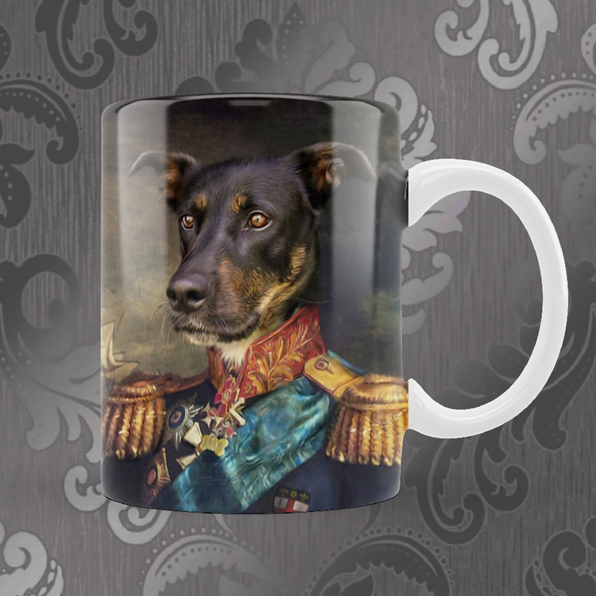 Tails And Paws Mug THE MAJORDY - CUSTOM PET MUG