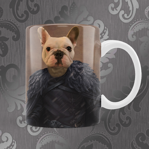 Tails And Paws Mug THE PAW IN BLACK - CUSTOM PET MUG