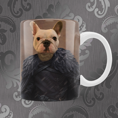 Tails And Paws Mug THE PAW IN BLACK - CUSTOM PET MUG