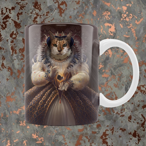 Tails And Paws Mug THE PRICESSPAW - CUSTOM PET MUG
