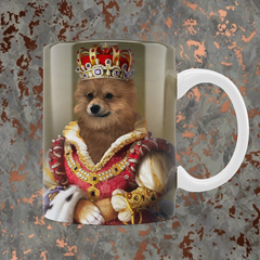 Tails And Paws Mug THE QUEENPAW - CUSTOM PET MUG