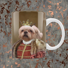 Tails And Paws Mug THE QUEENY - CUSTOM PET MUG