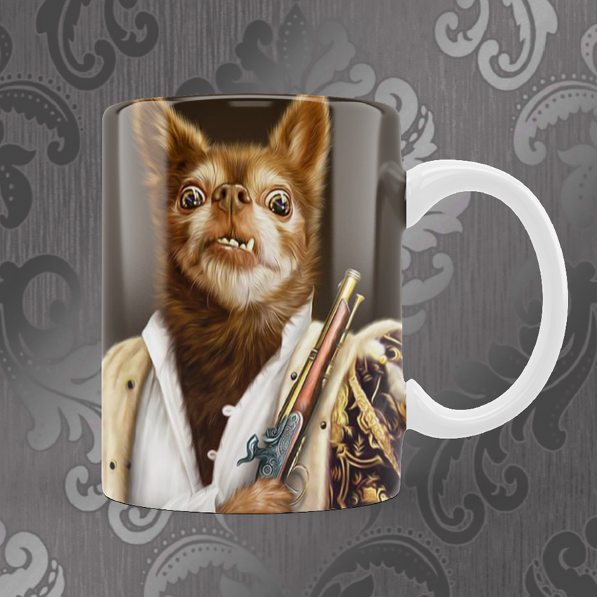Tails And Paws MUG THE REBEL - CUSTOM PET MUG