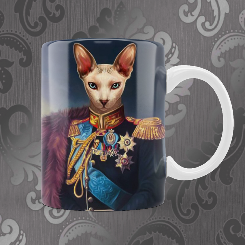 Tails And Paws Mug THE SOLDIER - CUSTOM PET MUG