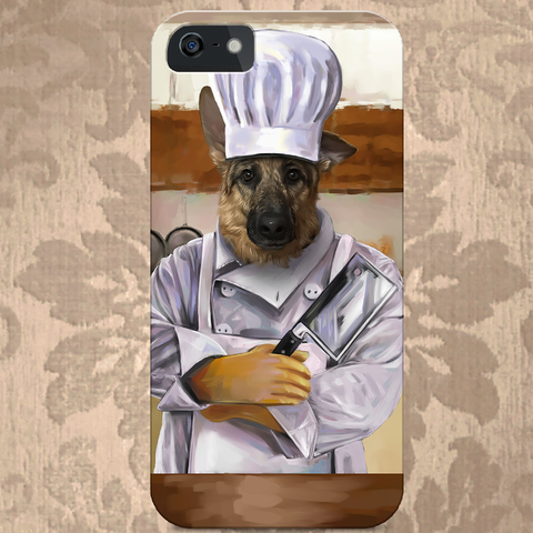 Tails And Paws Phone Case THE CHEF - CUSTOM PET PHONE CASE