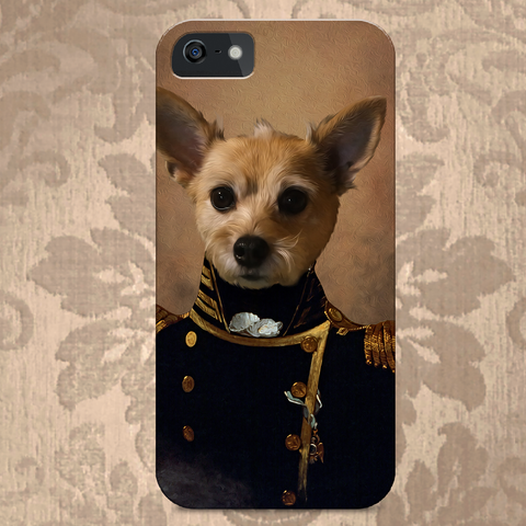 Tails And Paws Phone Case THE COMMANDER - CUSTOM PET PHONE CASE