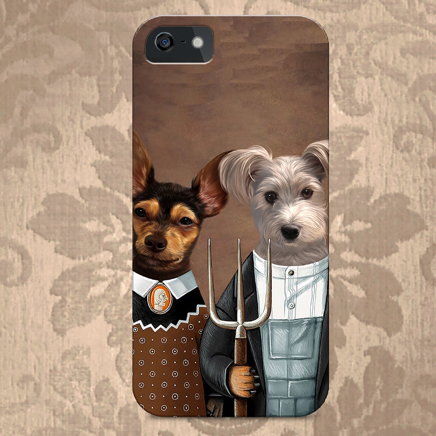 Tails And Paws Phone Case THE FARMERS - CUSTOM PET PHONE CASE